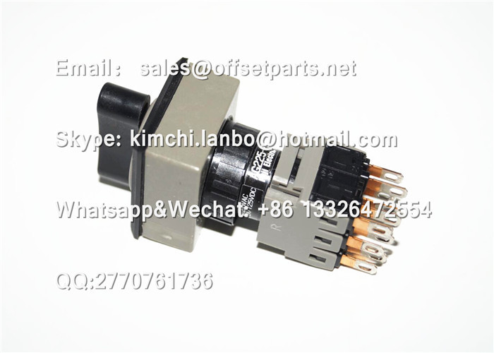 5BB-6101-230 AG225-P6B33 komori push button switch original parts for komori offset part machine