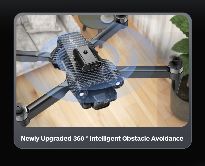 A13 Mini Drone 4k Dual Camera Obstacle Avoidance Optical Flow Foldable Wifi Brushless Motor Dron Quadcopter Toy Foldable