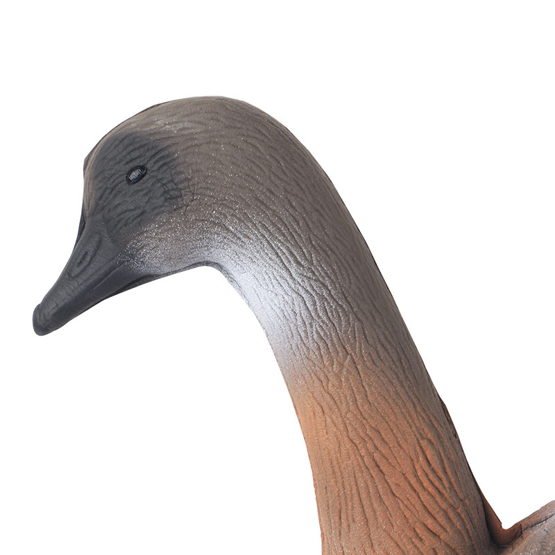 Plastic Rubber Foam Goose Decoys Stretch Neck Feeders / Upright / Sentry