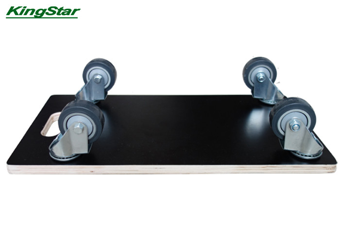 Anti - Slip EVA Pad PU Wheel Plywood Platform Moving Dolly Transport Roller