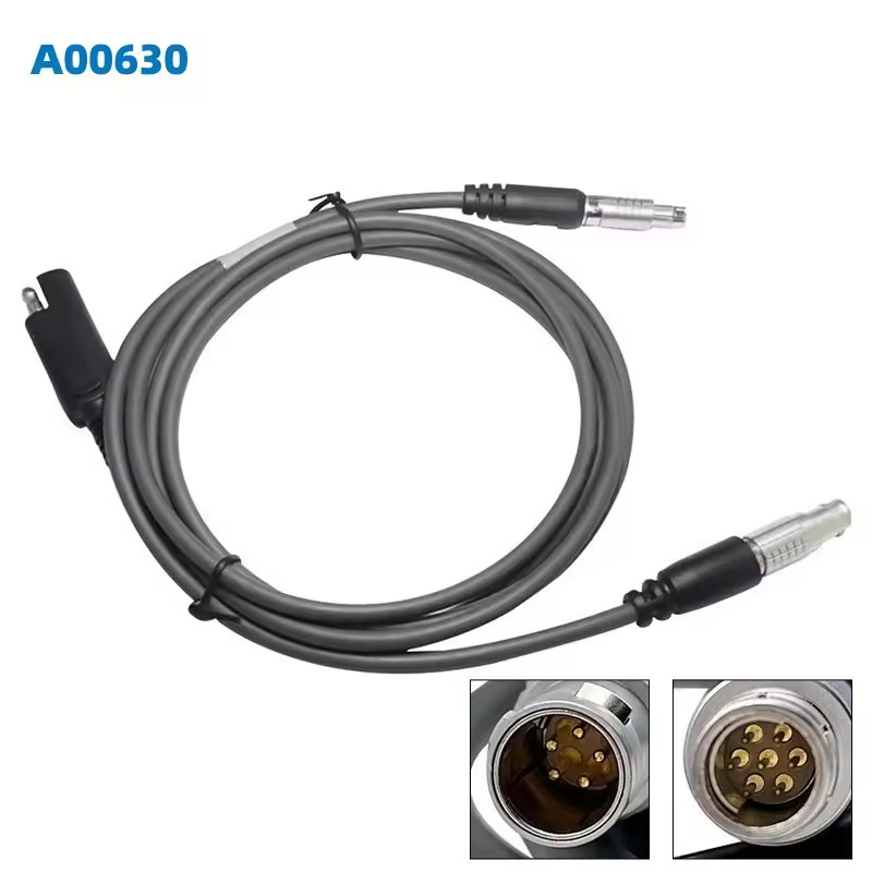 Topcon GPS RTK Power Cable Hipe Port A00630 A00730 Host to PDL Radio A00302