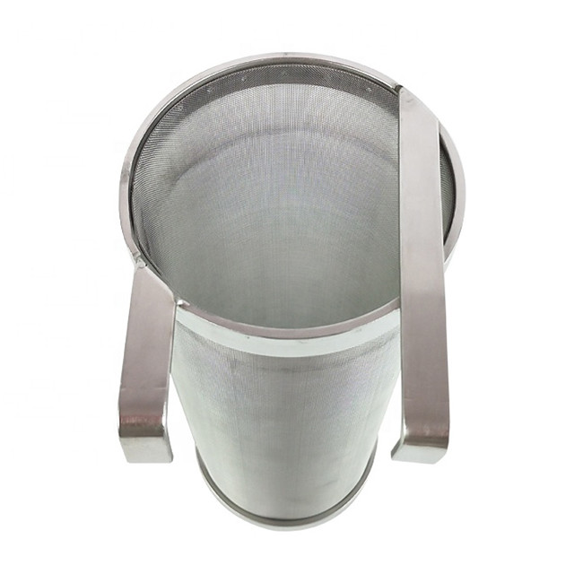 200 300 400 Micron SS Wire Mesh Filters Anti Corrosion For Kettle Brewing Systems