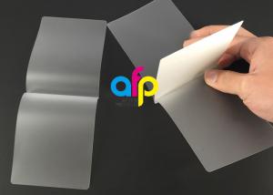 China Card Membrane Clear Laminating Film / Pouch Laminating Film with Different Thickness on sale