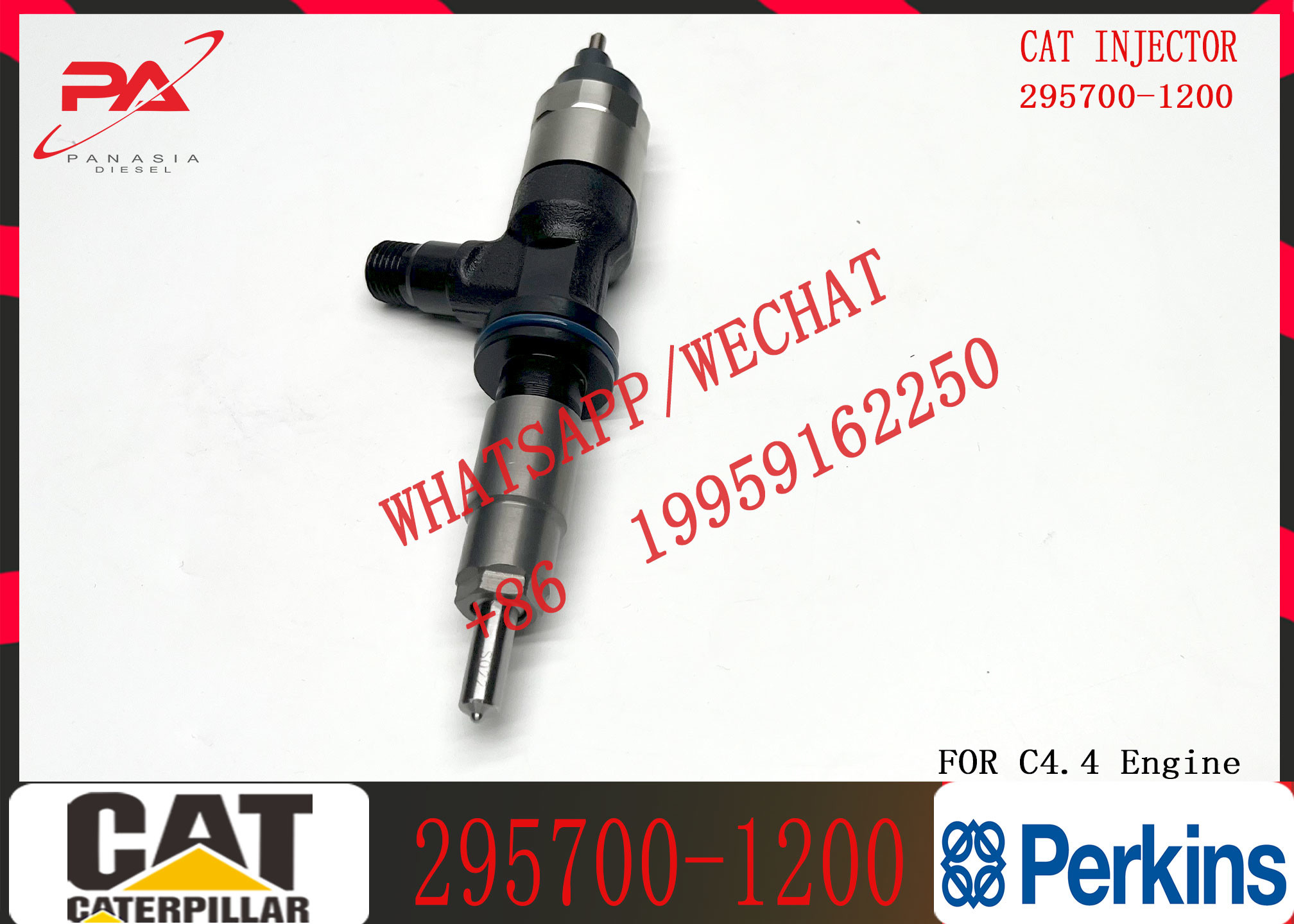 CAT Diesel engine fuel injector 295050-0331 295050-0401 295700-1200 370-7280 370-7282