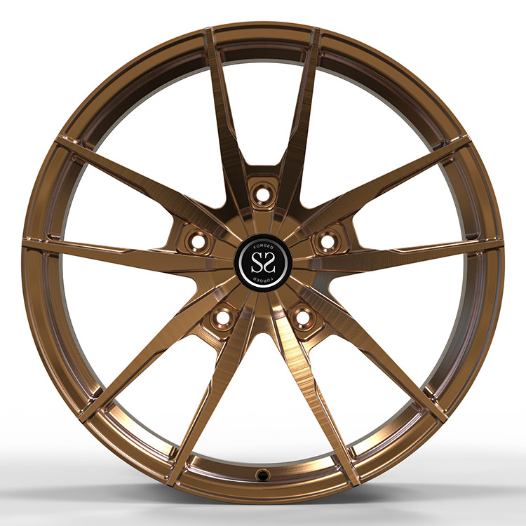 Forged Aluminum 21 Inches Audi Rs6 Two Piece Forged Wheels 139.7mm Pcd