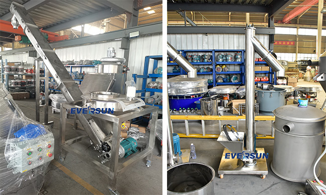 Stainless Steel Large Screw Feeder Rice Soybeans Mobile Screw Conveyor