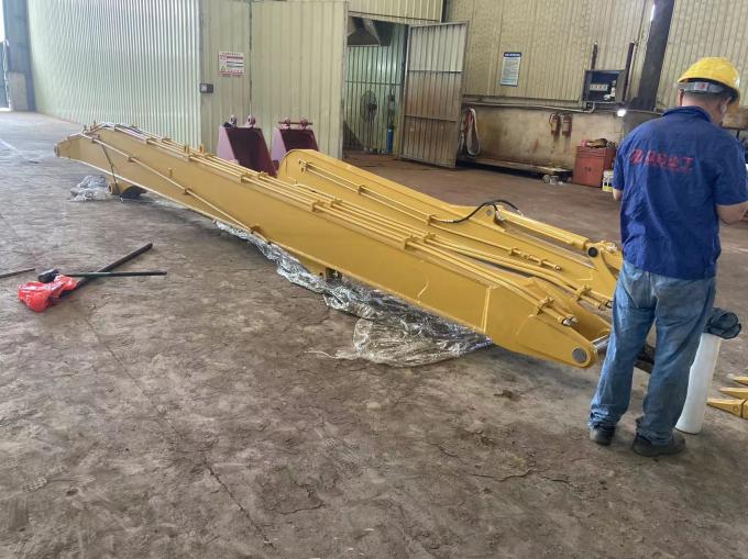 Two Section Excavator Demolition Boom Long Reach 14-24m Durable 5