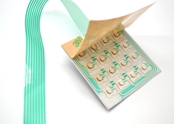 Waterproof Polyester Standard Membrane Switch , Membrane Tactile Switch Keyboard