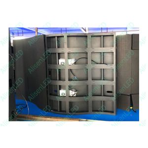 Quality SMD1010 Flexible LED Video Screen DVI Curved Screen LED IP40 for sale