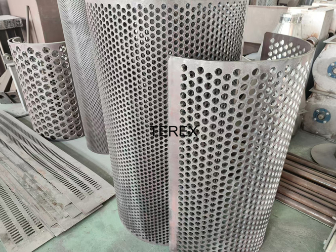 Terex Made Waste Recycling Grinding Hollow Container Plastic Crusher