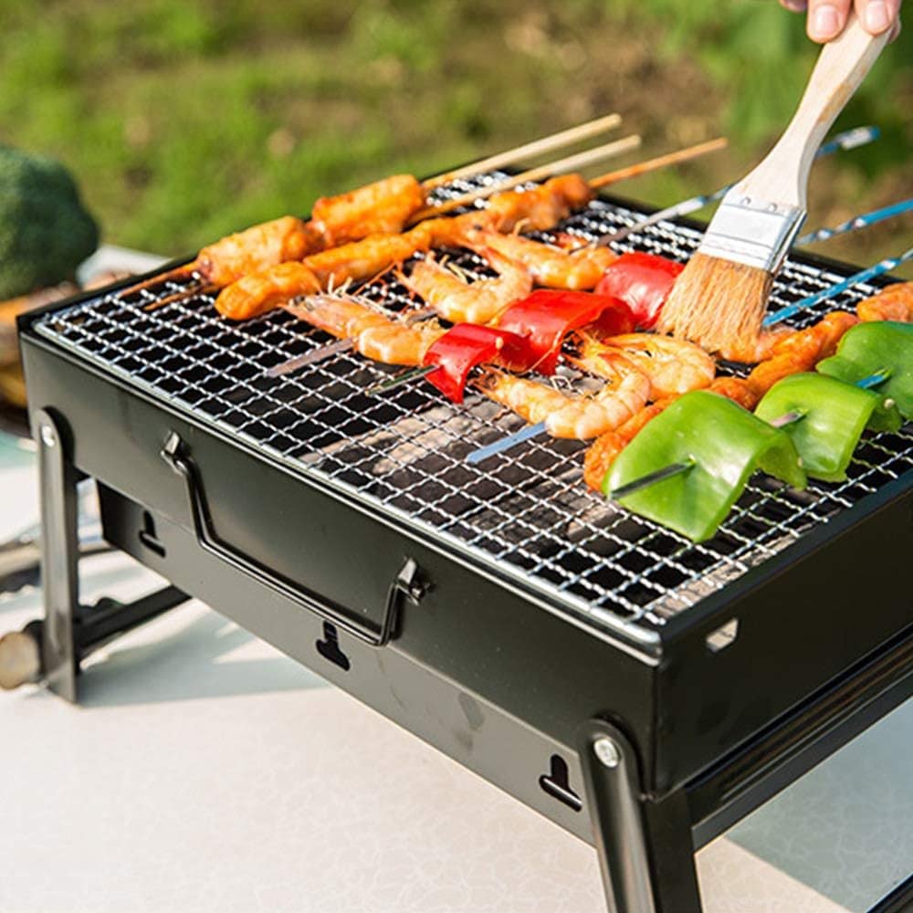Custom Food Grade Barbecue Grill 304 Stainless Steel Rectangular Wire Mesh Baking Tray