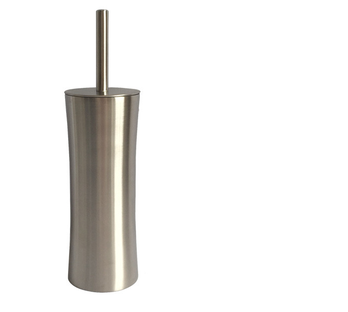 304 Stainless Steel Strong Cleaning Soft Brushing Toilet Brush Free Standing Toilet Brush Gold