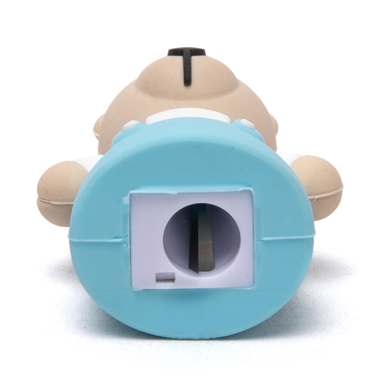 KID SAFE PATENT Hot Selling Cheap Horse Baby Fancy Cute Bear Custom Color School Manual Single Hole Animal Pencil Shar