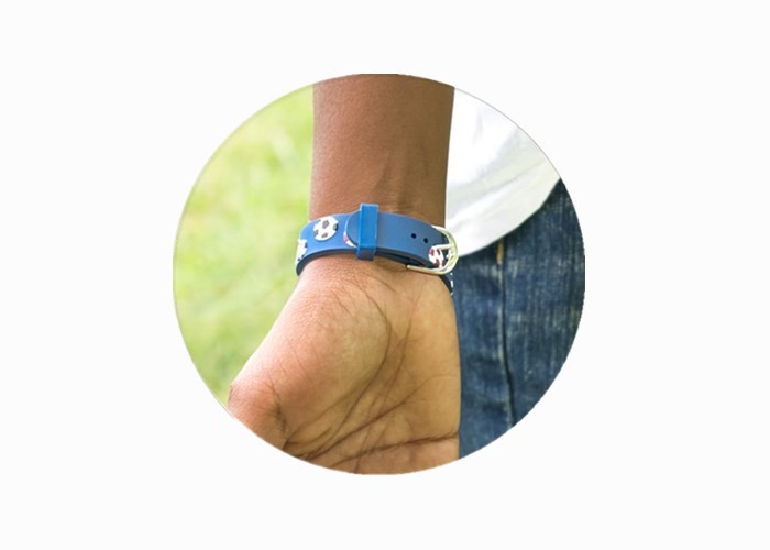 Children Cartoon Silicone Medical ID Bracelets Adjustable Medical ID Bangle
