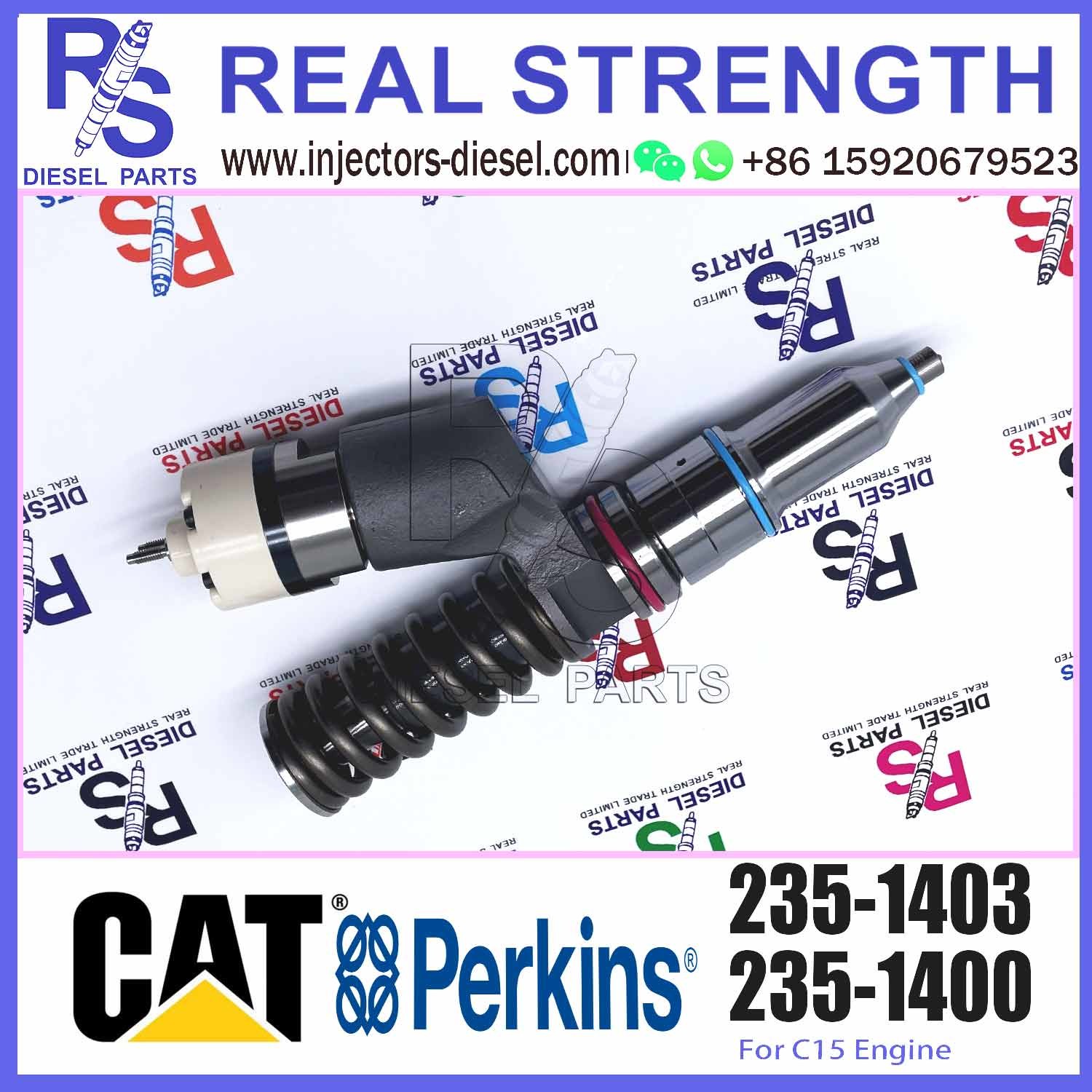 C15 C18 C32 Remanufacture Caterpillar Engine Injector 2351403 235-1403 For 385C