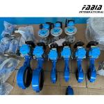 4 Inch Cast Iron Steel Pneumatic Wafer Type Butterfly Vlave High Pressure High