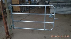 High Strength Iron Pipe Corral Panels , Cattle Headlock Panels Corrosion Resistance