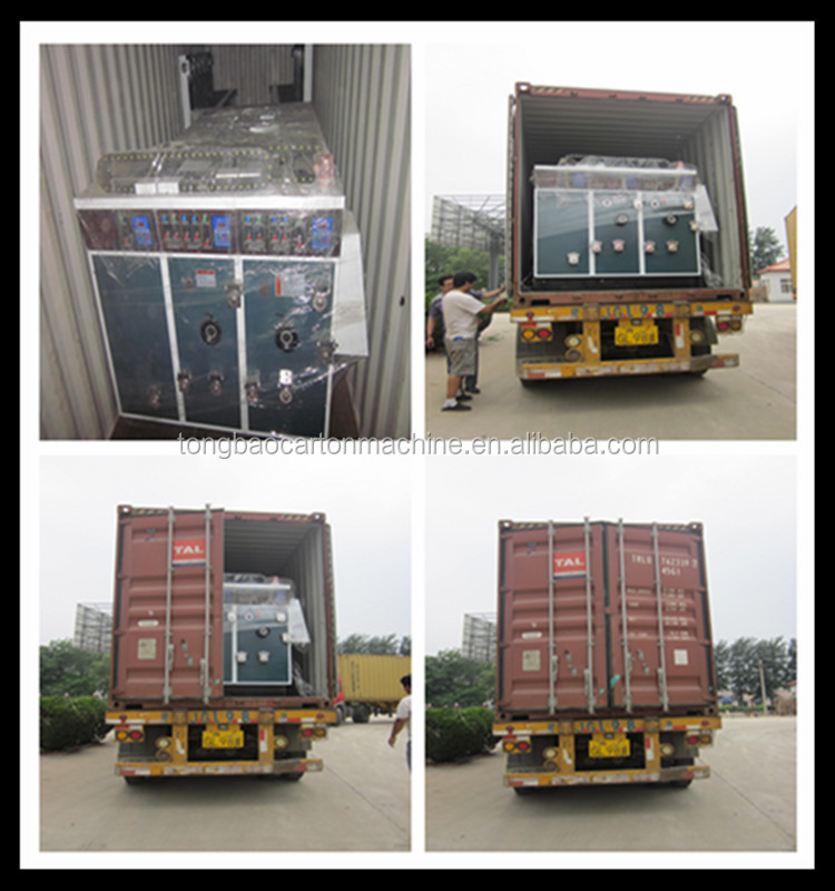 Tongbao Semi-automatic Slotting Rotary Die Cutting Creasing Machine with 1500 KW Power