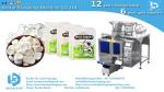 Fruit candy gummy sachet packaging machine with automatic precise counting