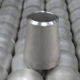 Quality Duplex 32750 Stainless Steel Pipe Fittings ASME B16.11 Butt Welding Forged Pipe Reducer for sale