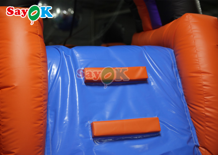 Pumpkin Halloween Inflatable Bounce Castle With Slide Inflatable Combos For Party