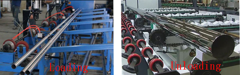 automatic stainless steel pipe polishing machine