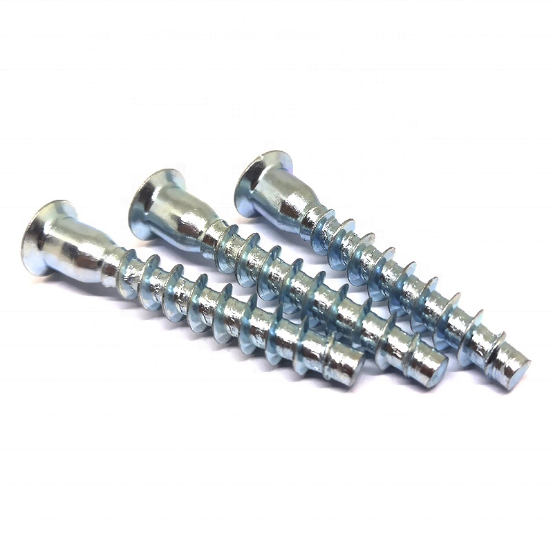 Phillips Drivers Zinc Plated Steel Hex Socket Confirmat Screws for Wood Furniture Sample