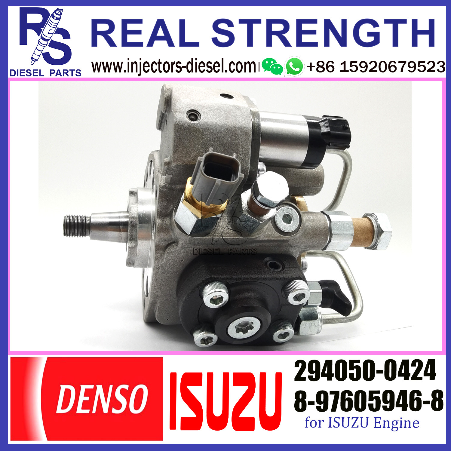 diesel Fuel Injector Pump 294050-0424, 294050-042# for Denso Isuzu engine 8-97605946-8