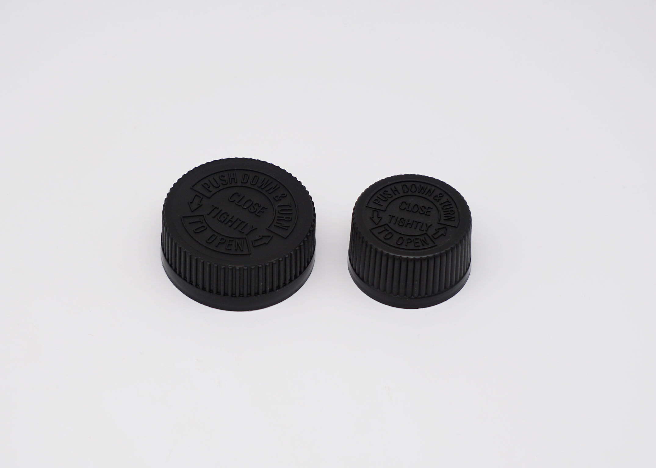 18mm CRC Medicine Bottle Child Resistant Closure Non Spill Sealing
