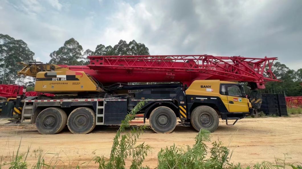 2018 Top Original Condition Stc1000A 100t Truck Crane Mobile Crane All Terrain Crane for Sale