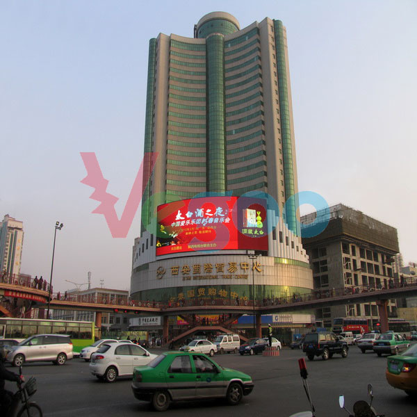 Synchronous/Asynchronous Control P16 Outdoor Full color LED Display 8500cd/㎡