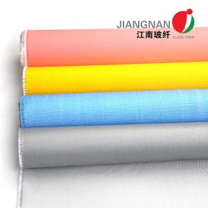 Quality Rubber Silicone Coated Fiberglass Fabric ​Thermal Insulation Cover 18OZ for sale