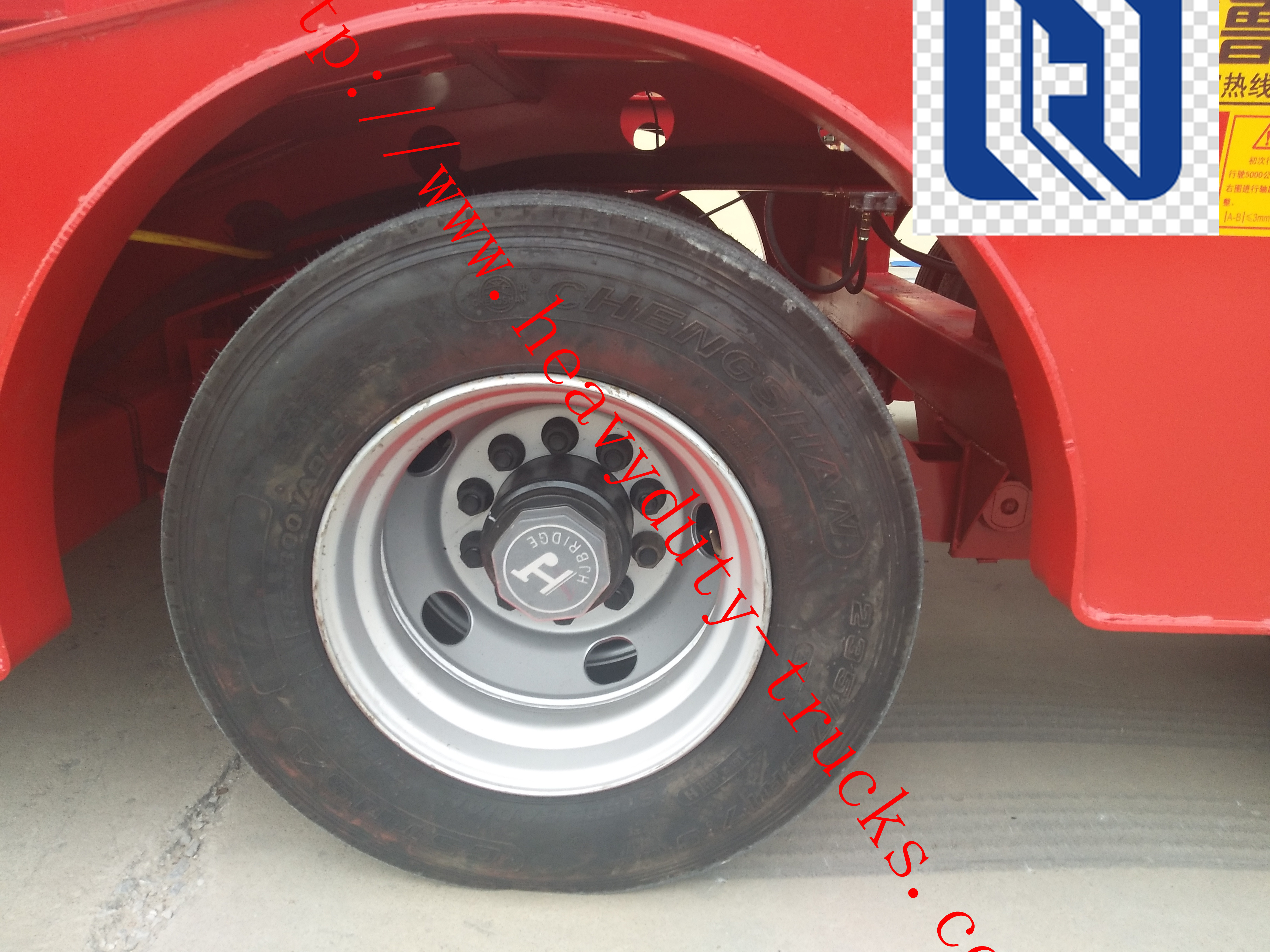 Bulk Cement Semi Trailer car transport