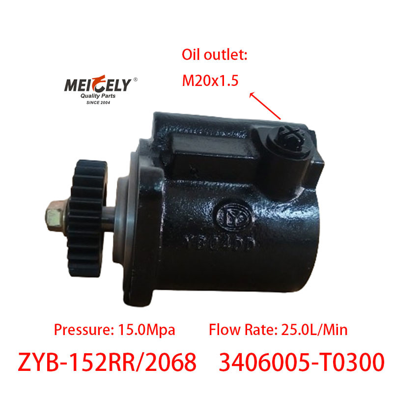 Power Steering Pump 3406005-T0300 For Dongfeng Truck Spare Parts