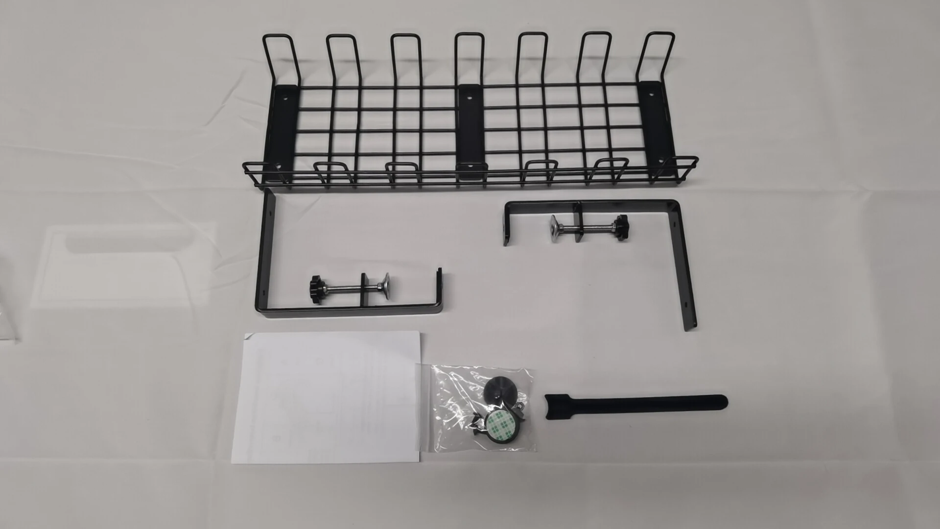 Office Electric Wire Organizer Tray Non-folding Rack for Hassle-free Wire Management