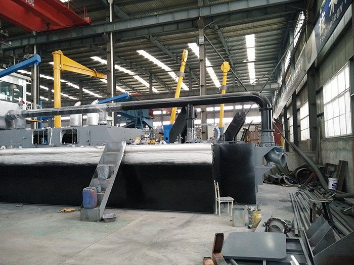 10Inch Model 150m3/h Mud Dredging Boat for Dredging Equipment/River Sand Mining