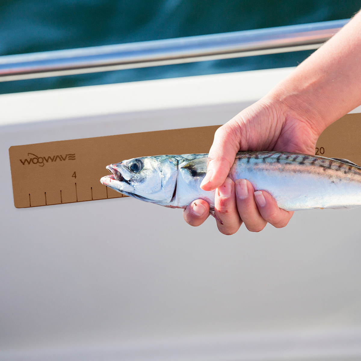 48'*4' EVA Soft Fish Ruler for Fishing in Sea Ocean WOOWAVE Essential Fishing Accessory