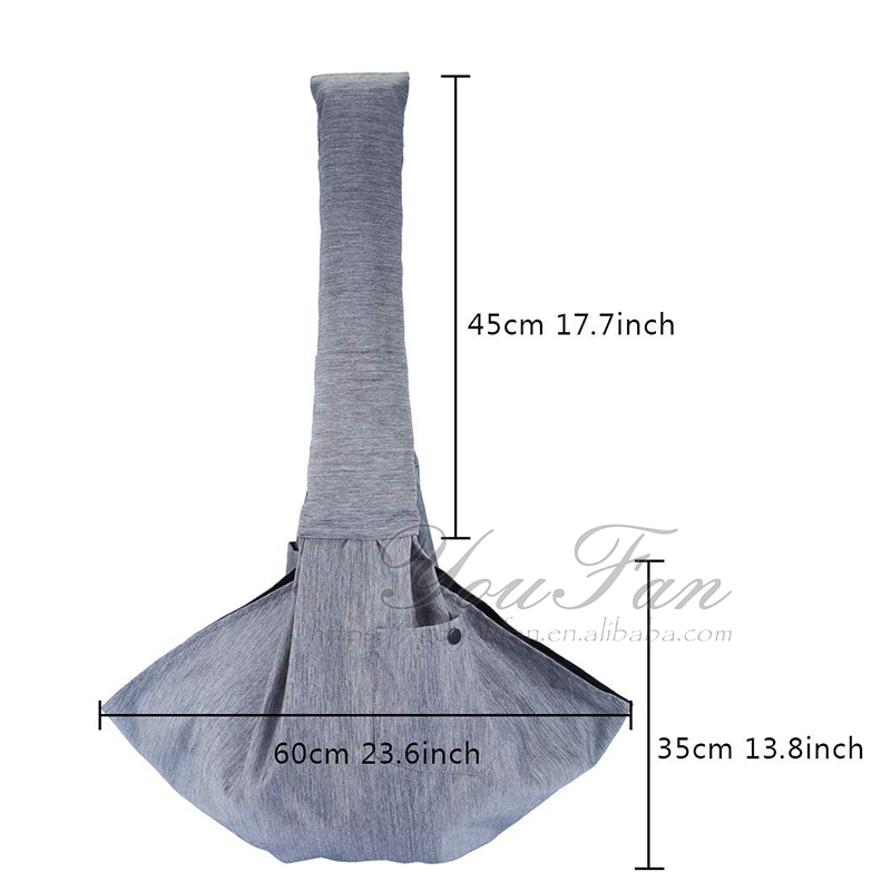 Waterproof Pet Sling Carrier Bag For All Seasons Outdoor Activities