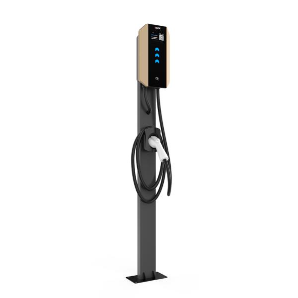 Sleek Design 22KW AC EV Charger 400V 32A Type 2 Charging Station IP54 For Home Use
