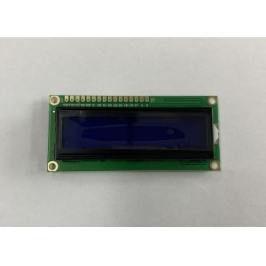 China 1602 Character LCD Display Monochrome STN Blue Alphanumeric LCD 16X2 on sale