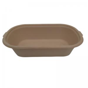 Quality Biodegradable Plastic Blister Tray Sugarcane Pulp Tray Disposable Recyclable for sale