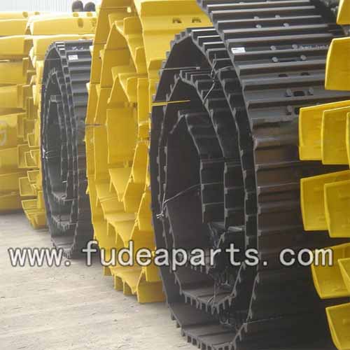 8190MK Undercarriage Track Shoe Group with Forging/Casting Technique in Black or Yellow