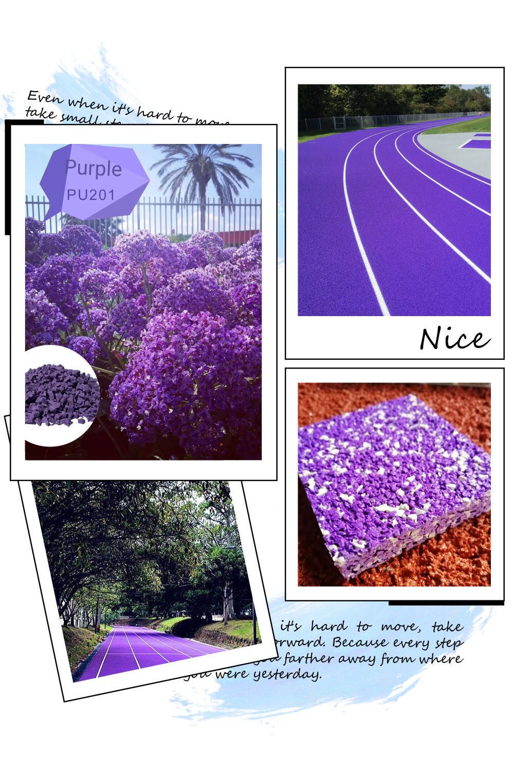 Beige EPDM Rubber Chip Recycled Rubber Granules Mulch