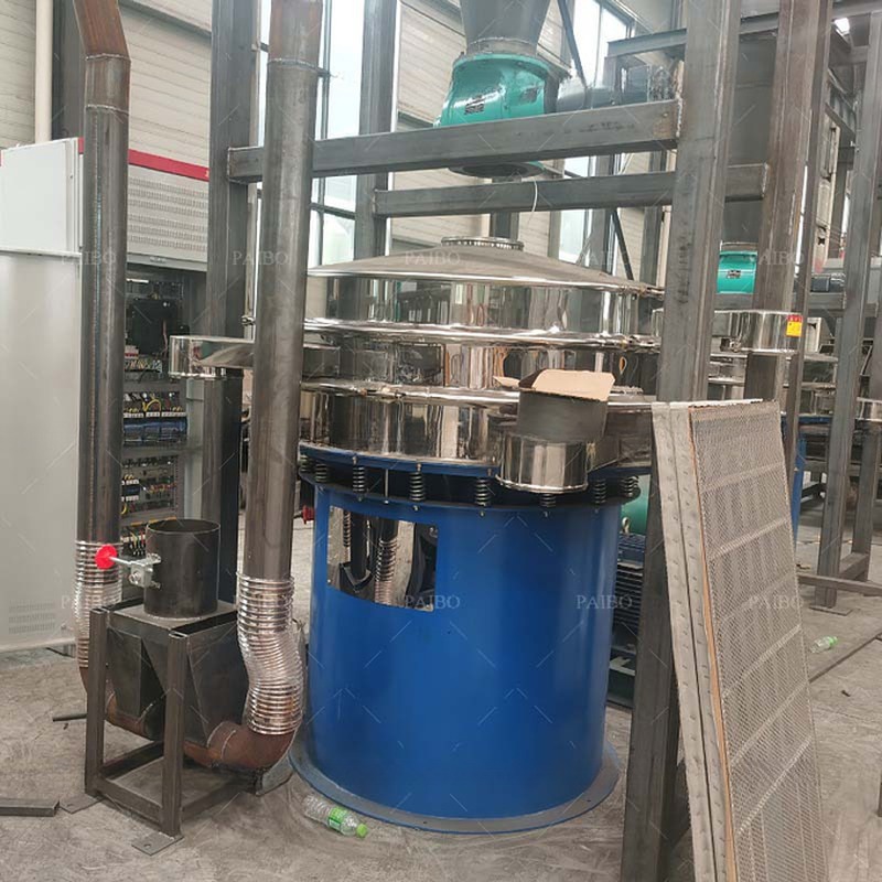 Recycle Waste Lithium Battery with 1000L/H Battery Crushing and Separating Machine