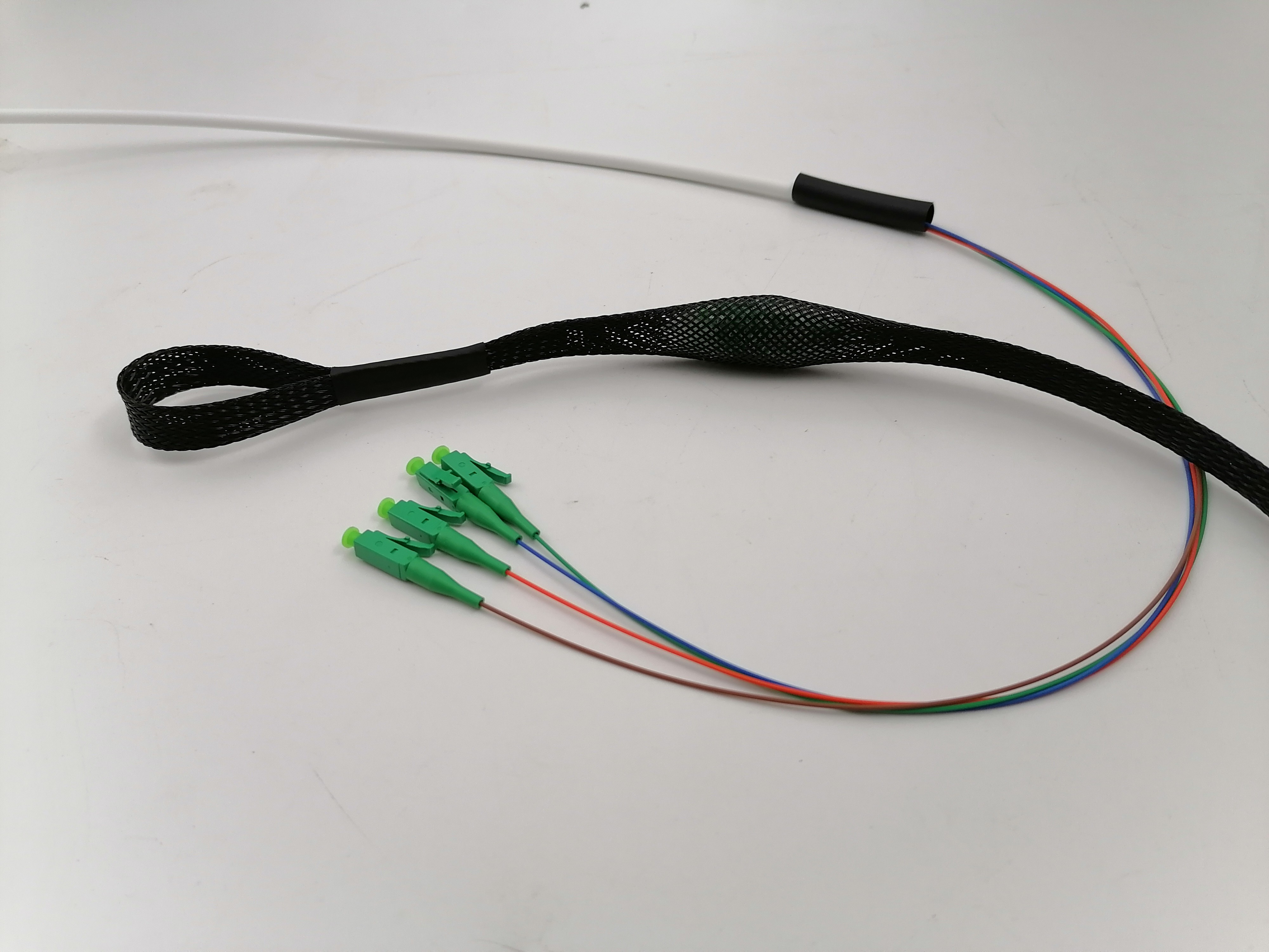 FTTH 4core LC/APC Pre Terminated Drop Cable G657A2