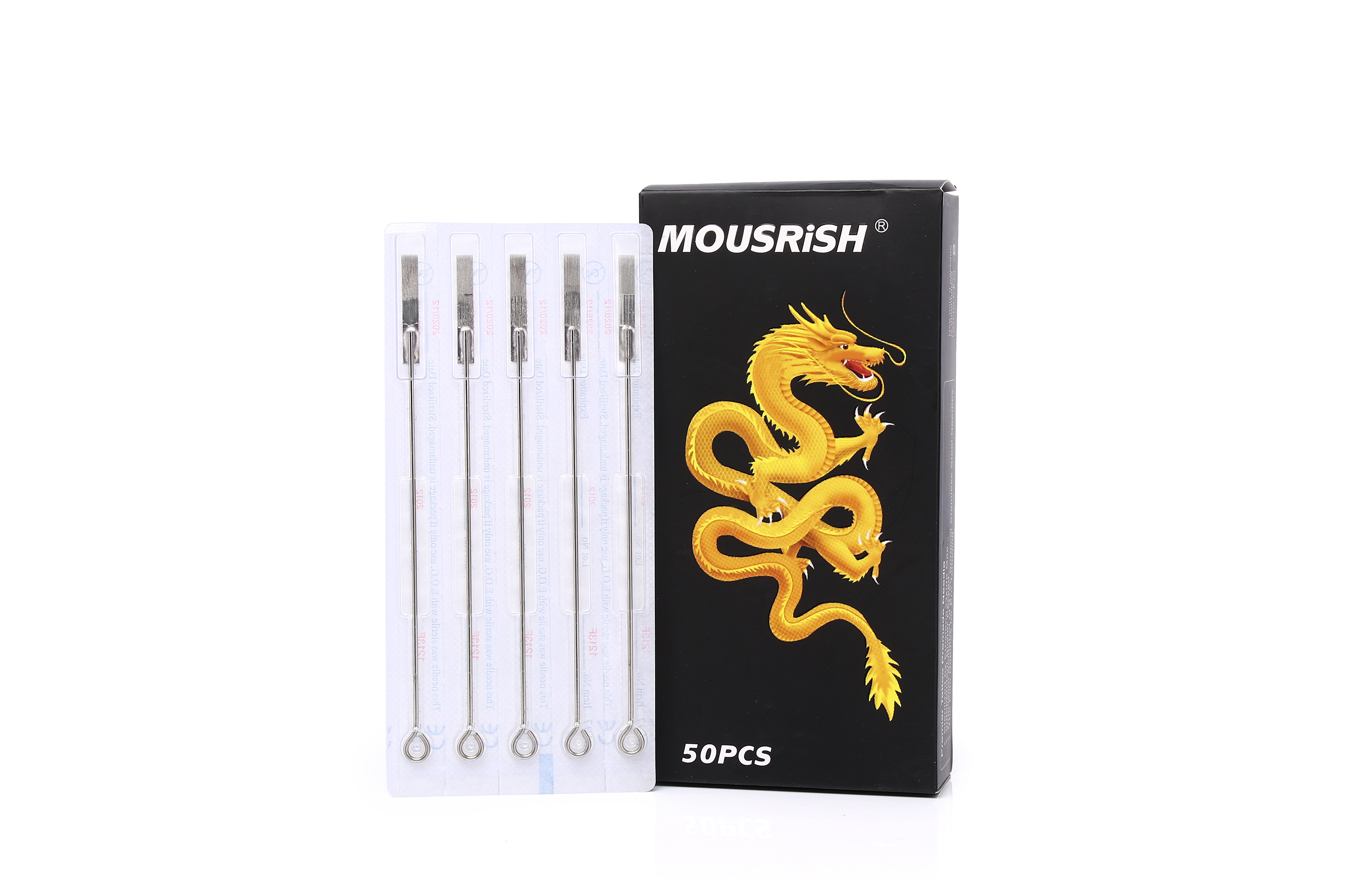 Tattoo Kit Mousrish One Box With Complete Tools Medium Size And Large Size Tattoo Box