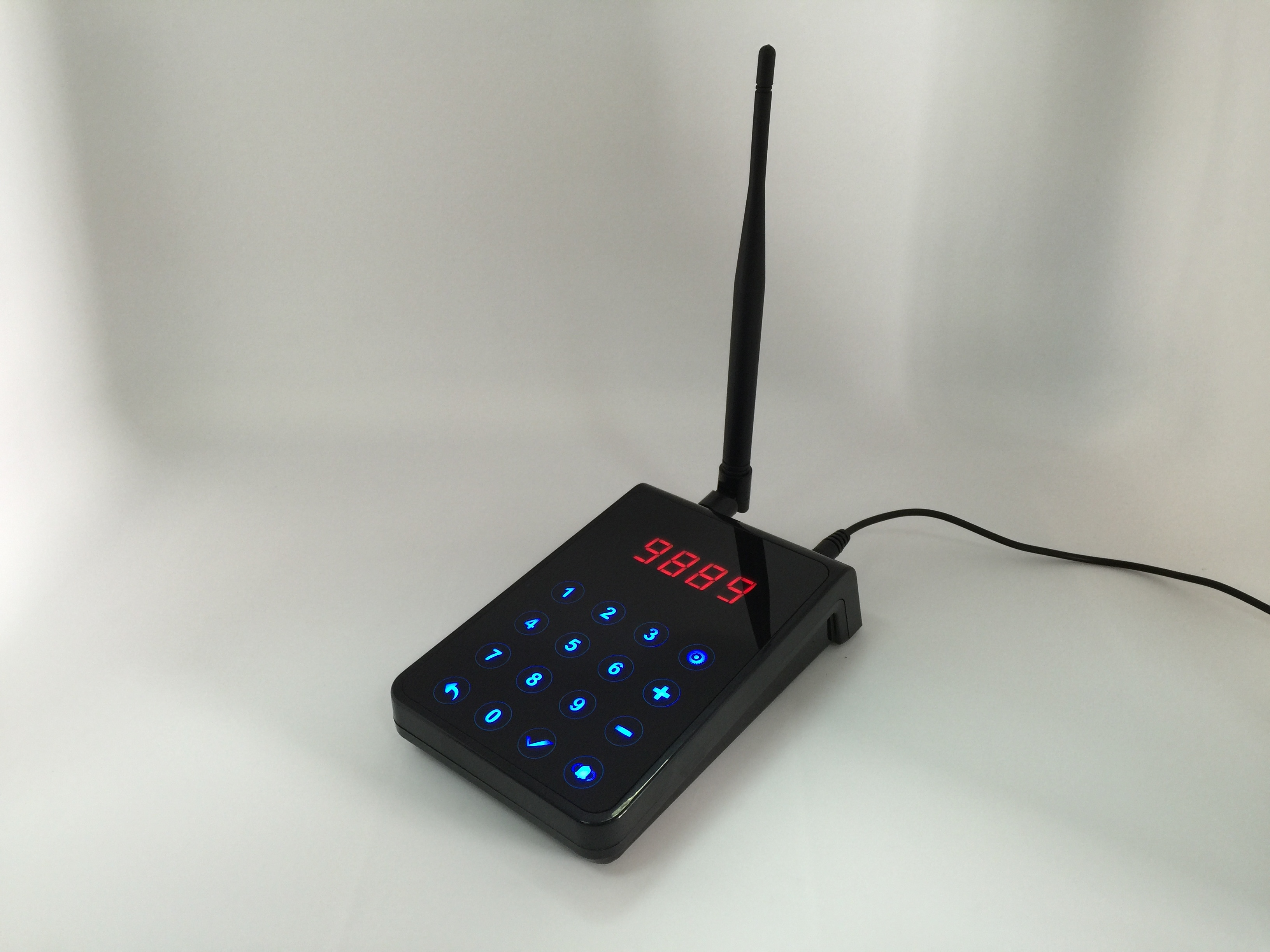 burger restaurant equipment wireless queue management coaster pager system