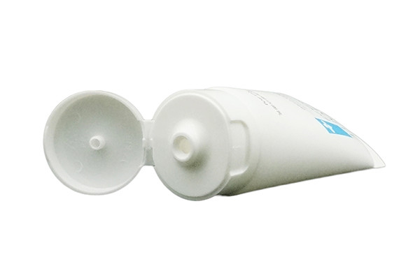 MDPE 80g Empty Plastic Tubes For Facial Cleaner With Arc - Shaped Sealing