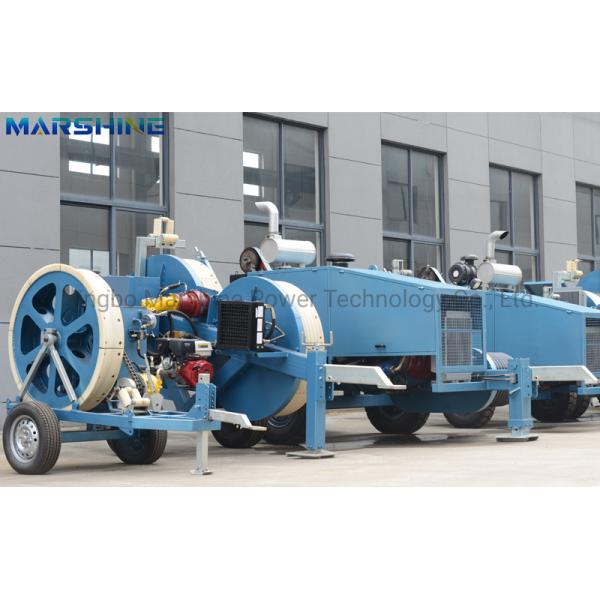 Opgw Conductor Hydraulic Cable Tensioner Unit Stringing Equipment