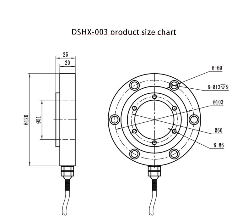 stainless steel load cell China Manufacturer wireless loadcell miniature Donut Washer type Through Hole Load Cell 500kg 5000kg
